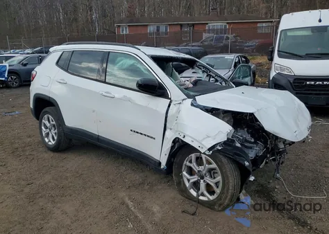 2025 Jeep Compass Latitude из США, поврежденный, VIN 3C4NJDBN3ST603453